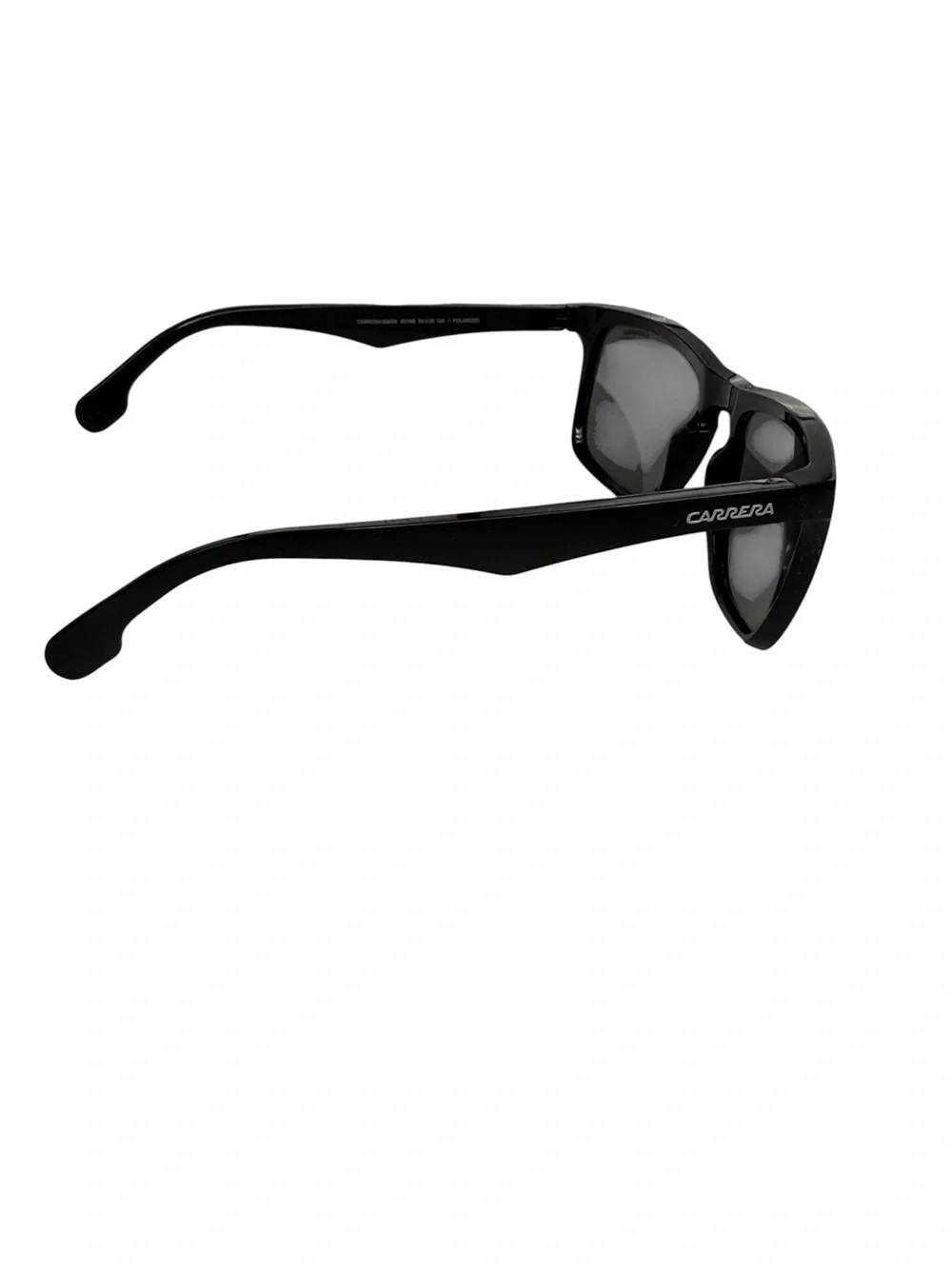 Carrera Black Rectangular polarized Sunglasses 5043/S 807M9 56 20 140